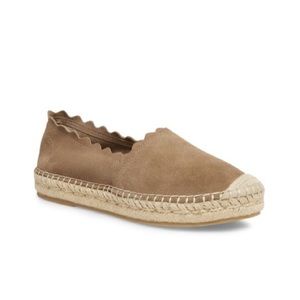 Slip on espadrilles style shoes